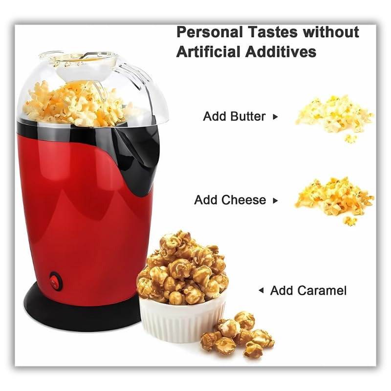Electric Hot Air Popcorn Maker Machine