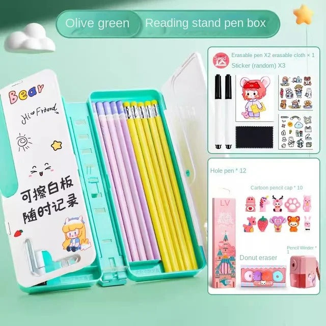 Pencil Case Multi-Use Stationery Box