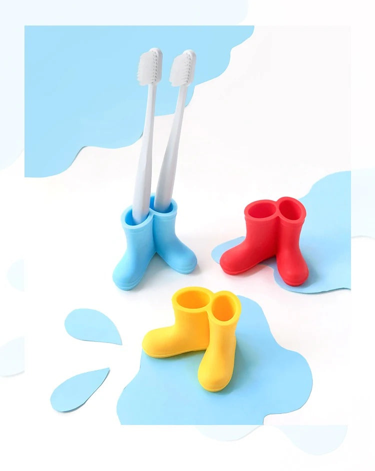 Rain Boots Creative Toothbrush Holder