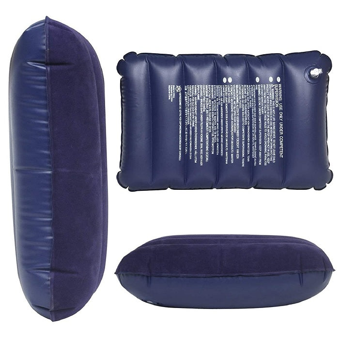 Air Inflatable Velvet Travel Pillow