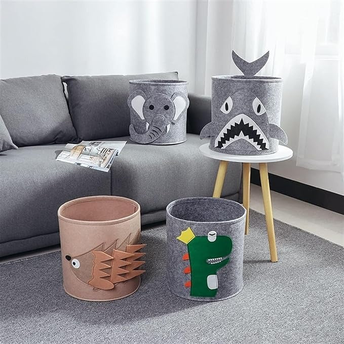 Wild Animal Toy Storage Basket