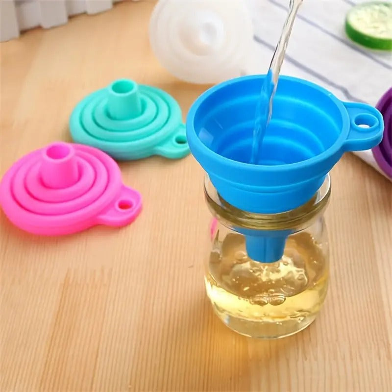 Collapsible Silicone Funnel