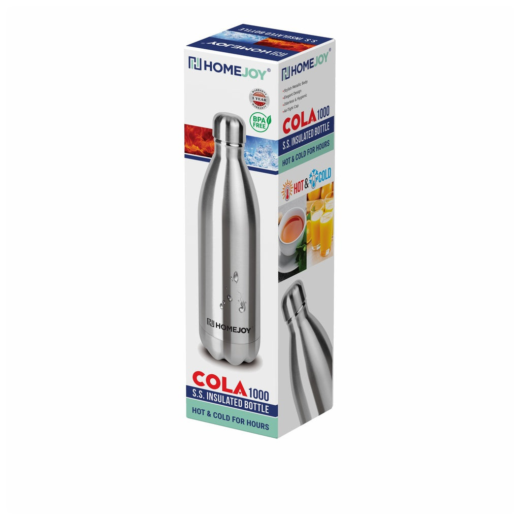 HomeJoy Hot & Cold Cola Bottle 1000 ml