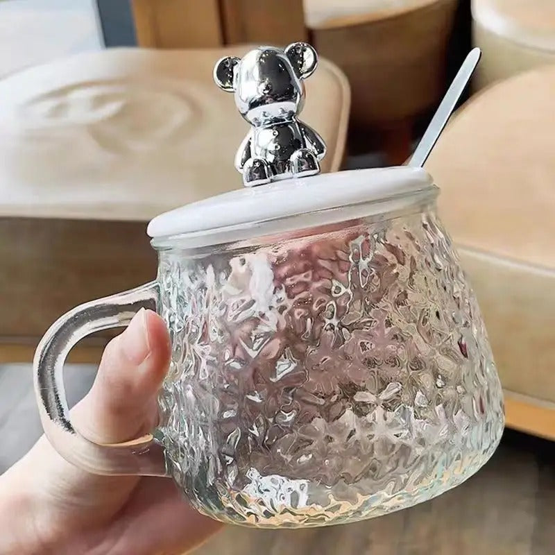 Bear Hammer Print Cup