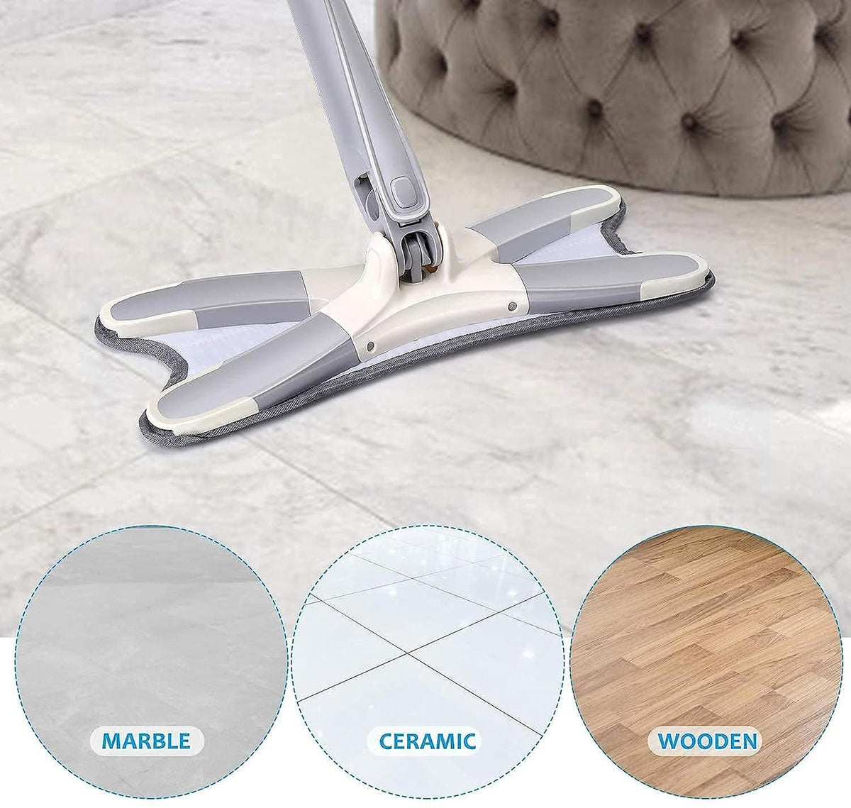 X-Type Microfiber Floor Cleaning mop