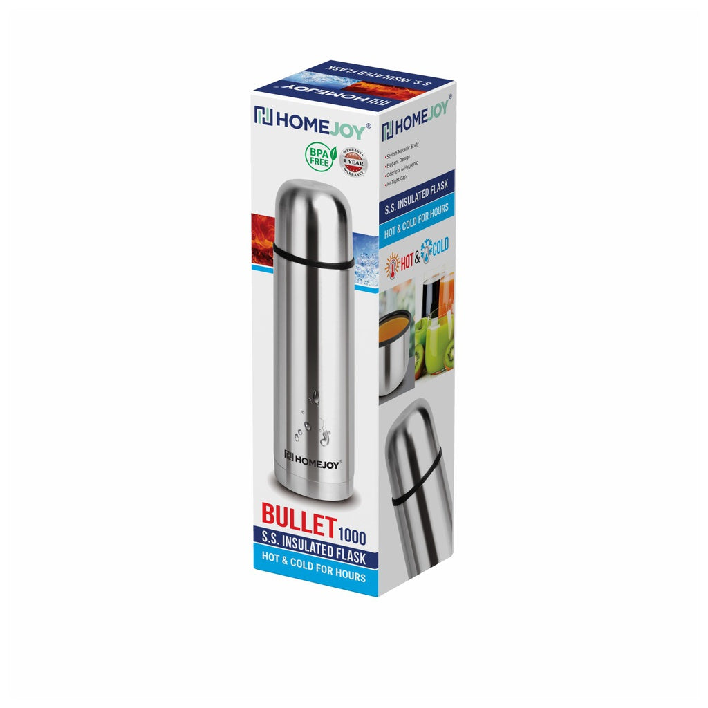 HomeJoy Hot & Cold Bullet Flask 1000 ml