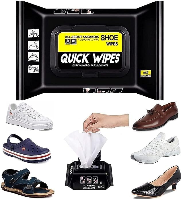 80 Pcs Shoe Wipes