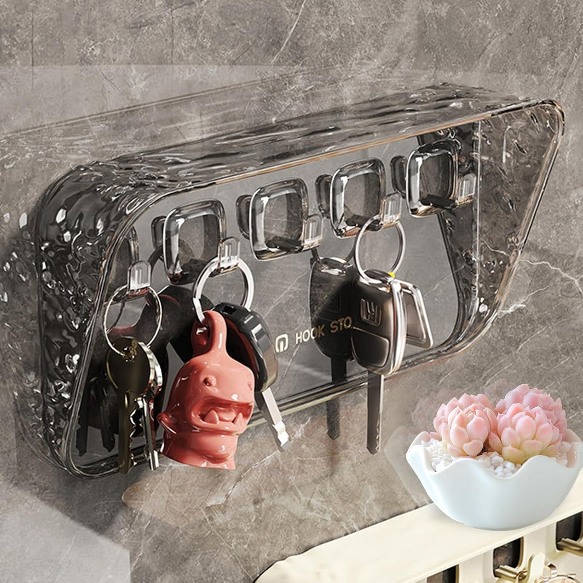 Key Holder with 5 Hooks