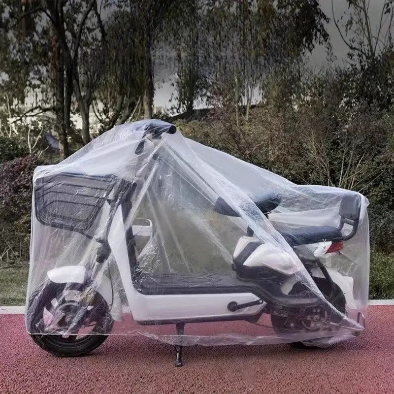 Disposable Transparent Motorcycle Cover
