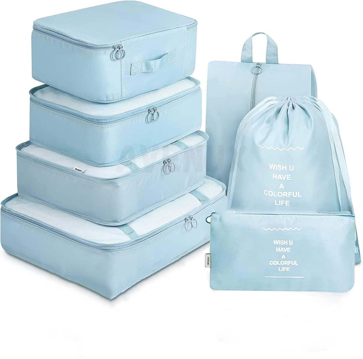 7 Pcs Suitcase Bag Set