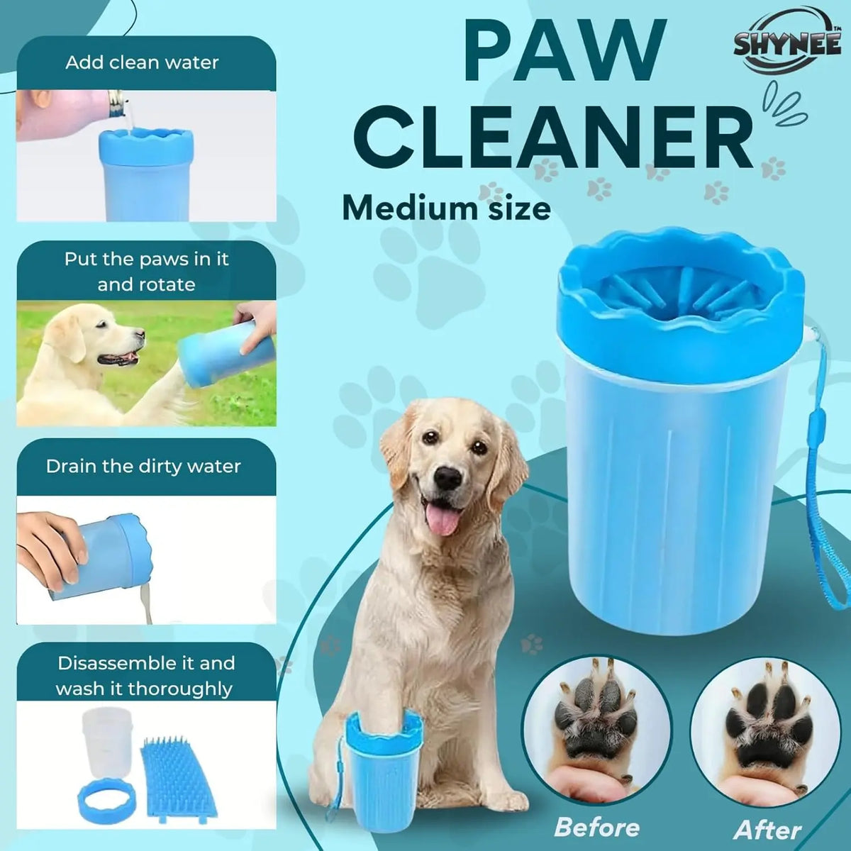 [SUC010] Pet Foot Bath Bucket